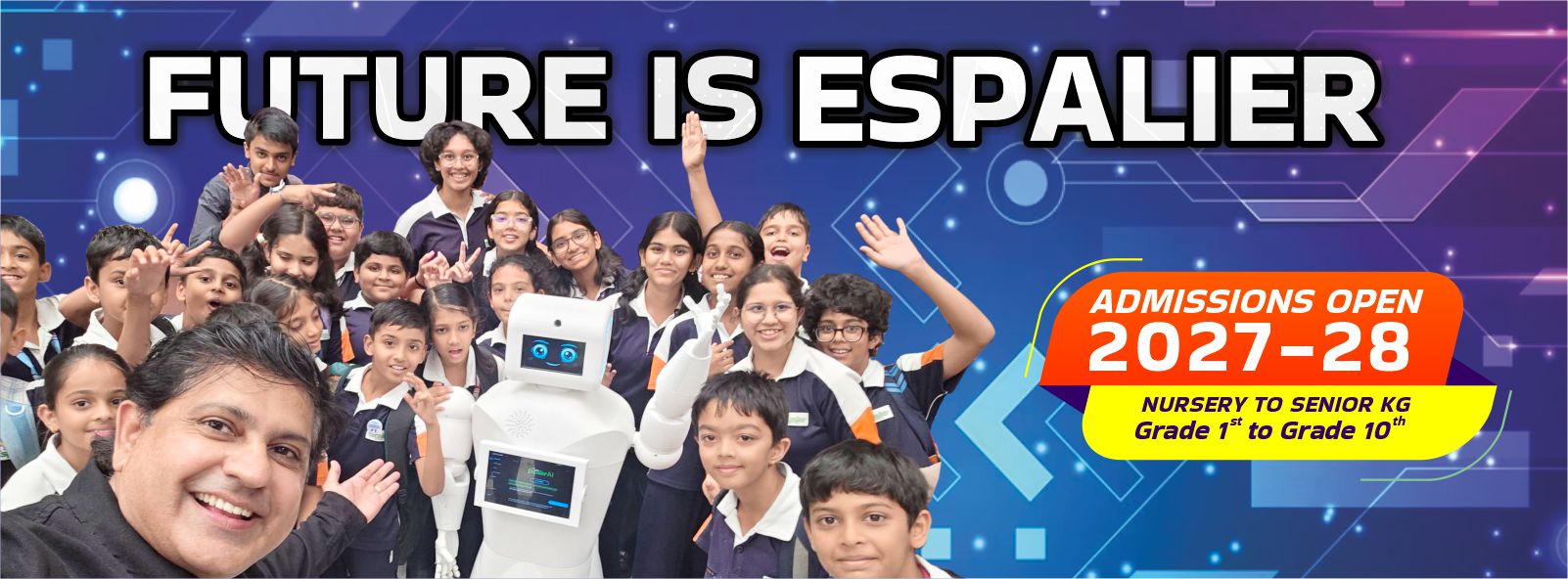 Admissions open for Website
